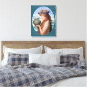 Pandora van Sir Lawrence Alma-Tadema Canvas Afdruk (Insitu (Slaapkamer))