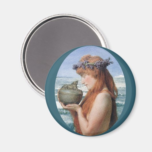 Pandora van Sir Lawrence Alma-Tadema Magneet (Voorkant / Achterkant)