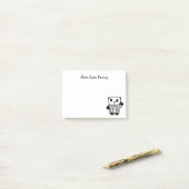 Pandy de Panda Post-it® Notes (Op bureau)