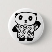 Pandy de Panda Ronde Button 5,7 Cm (Voorkant)