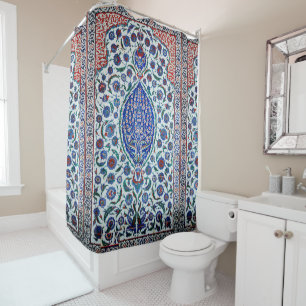 paneel iznik douchegordijn