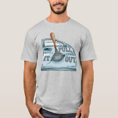 Paneel kloppende auto workshop t-shirt (Voorkant)