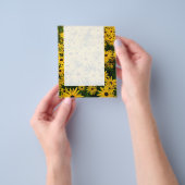 Panel 0107 - Sedum Autumn Joy (B&W) Flyer (Hand)