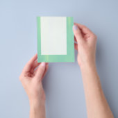 Panel 029 — Abstracte Aqua Flyer (Hand)