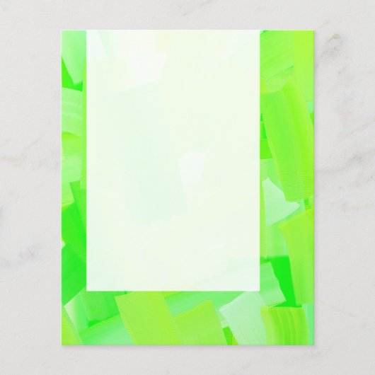 Panel 041 - Gekleurd groen Flyer (Voorkant)