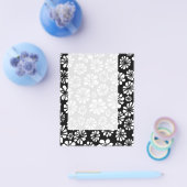 Panel 052 - B&W Floral Flyer (Enkel)