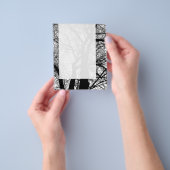 Panel 054 - structuur met hoog contrast flyer (Hand)