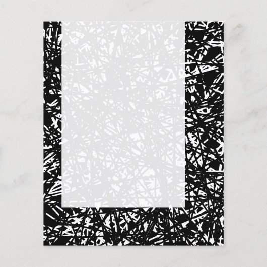 Panel 062 — Abstracte lijnen Flyer (Achterkant)