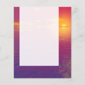 Panel 084 - Sunset Sunrise Flyer (Achterkant)