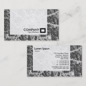 Panel - Imaginair landschap Visitekaartje (Voorkant / Achterkant)