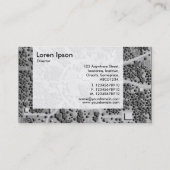 Panel - Imaginair landschap Visitekaartje (Achterkant)