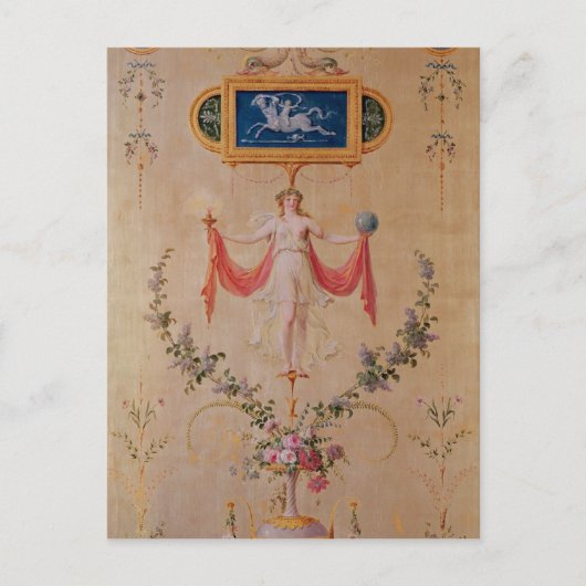 Panel van de boudoir van Marie-Antoinette Briefkaart (Voorkant)