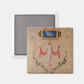 Panel van de boudoir van Marie-Antoinette Magneet (Voorkant / Achterkant)