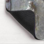 Panel van de linkerdeur, 12e eeuw (bronz) muismat (Hoek)