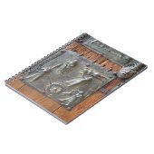 Panel van de linkerdeur, 12e eeuw (bronz) notitieboek (Linkerzijde)