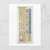 Panel van Raphael Loggia bij het Vaticaan, engr Briefkaart (Voorkant)