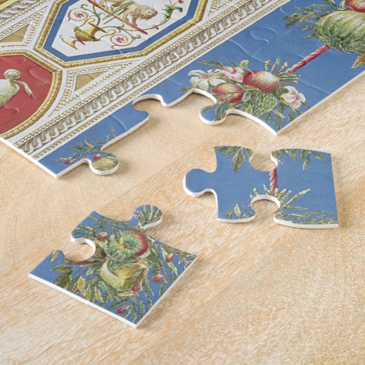 Panel van Raphael Loggia bij het Vaticaan, engr Legpuzzel (Zijkant)