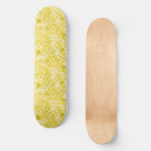 Paneled Gold Skateboard (Voorkant)