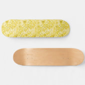 Paneled Gold Skateboard (Horizontaal)
