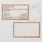 Panelen 02 - Hout 02 Visitekaartje (Voorkant / Achterkant)