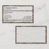 Panels 02 - Bark 02 Visitekaartje (Voorkant / Achterkant)