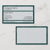 Panels 02 - Groene aarde Visitekaartje (Voorkant / Achterkant)