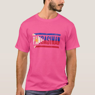 PANGASINAN FILIPIJNEN MET ZIJN FILIPIJNSE FLA T-SHIRT