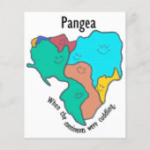 Pangea Continents Cuddling Multicolor (Achterkant)