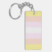 Pangender Pride Flag  Sleutelhanger (Voorkant Links)