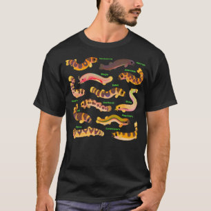 Pangio Loaches (Kuhli Loach) - andere kleur T-shirt