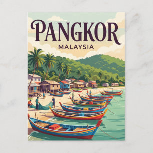 Pangkor-eiland Maleisië Briefkaart