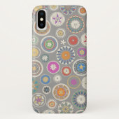 pango mandala pewter Case-Mate iPhone case (Achterkant)
