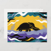 Pangolin Art Briefkaart (Voorkant / Achterkant)