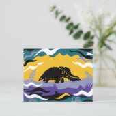 Pangolin Art Briefkaart (Staand voorkant)
