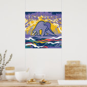 Pangolin Art Poster (Keuken)