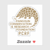 Pangolin Conservation & Research Foundation Sticke Sticker (Vel)