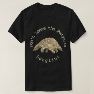 Pangolin Cute Endangered Species Animal Activist T-shirt