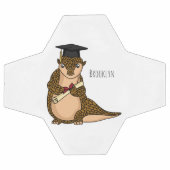 Pangolin mignon diplômé dessin animé (Plat)