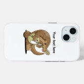 Pangolin spelen muziekinstrument Case-Mate iPhone case (Achterkant (horizontaal))
