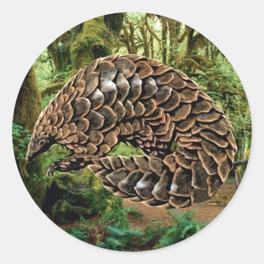 Pangolin Sticker (Voorkant)