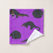 Pangolins à ventre noir (Gant de toilette)
