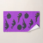 Pangolins à ventre noir (Serviette à main)