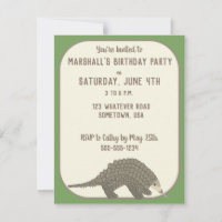 Pangolins Party nodigt uit