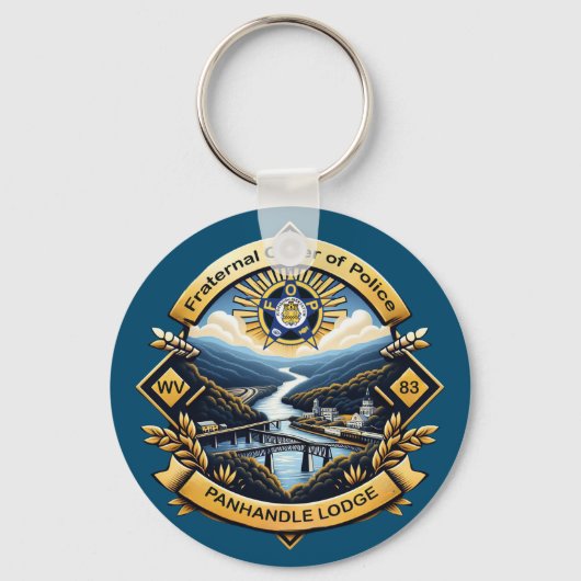 Panhandle Lodge 83 Sleutelhanger (Voorkant)