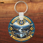 Panhandle Lodge 83 Sleutelhanger (Achterkant)