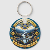 Panhandle Lodge 83 Sleutelhanger (Achterkant)