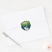 Panhandle Trail Vierkante Sticker (Envelop)