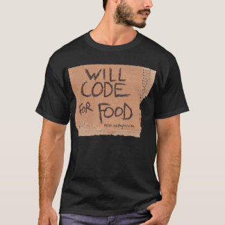 Panhandler's Coder T-shirt