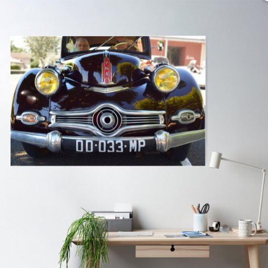 Panhard Dyna vanaf 1953: ongeveer 1953. Poster