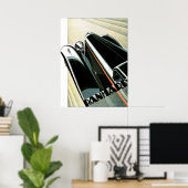 Panhard et Levassor ~ Automobile Advertentie Poster (Thuiskantoor)